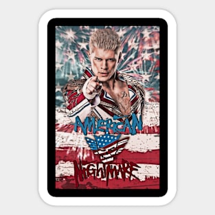 Cody Rhodes-Nightmare Sticker